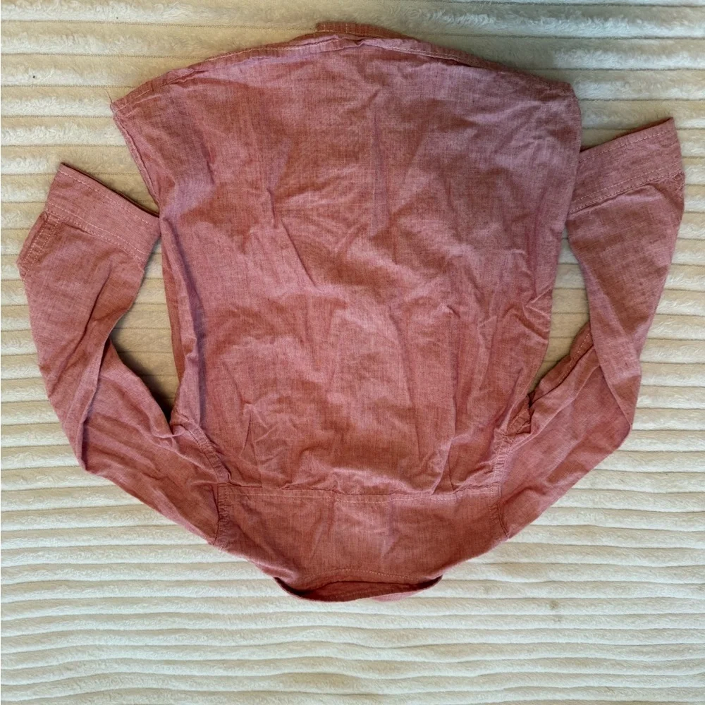 The Children's Place Light Red Button-Down Shirt
